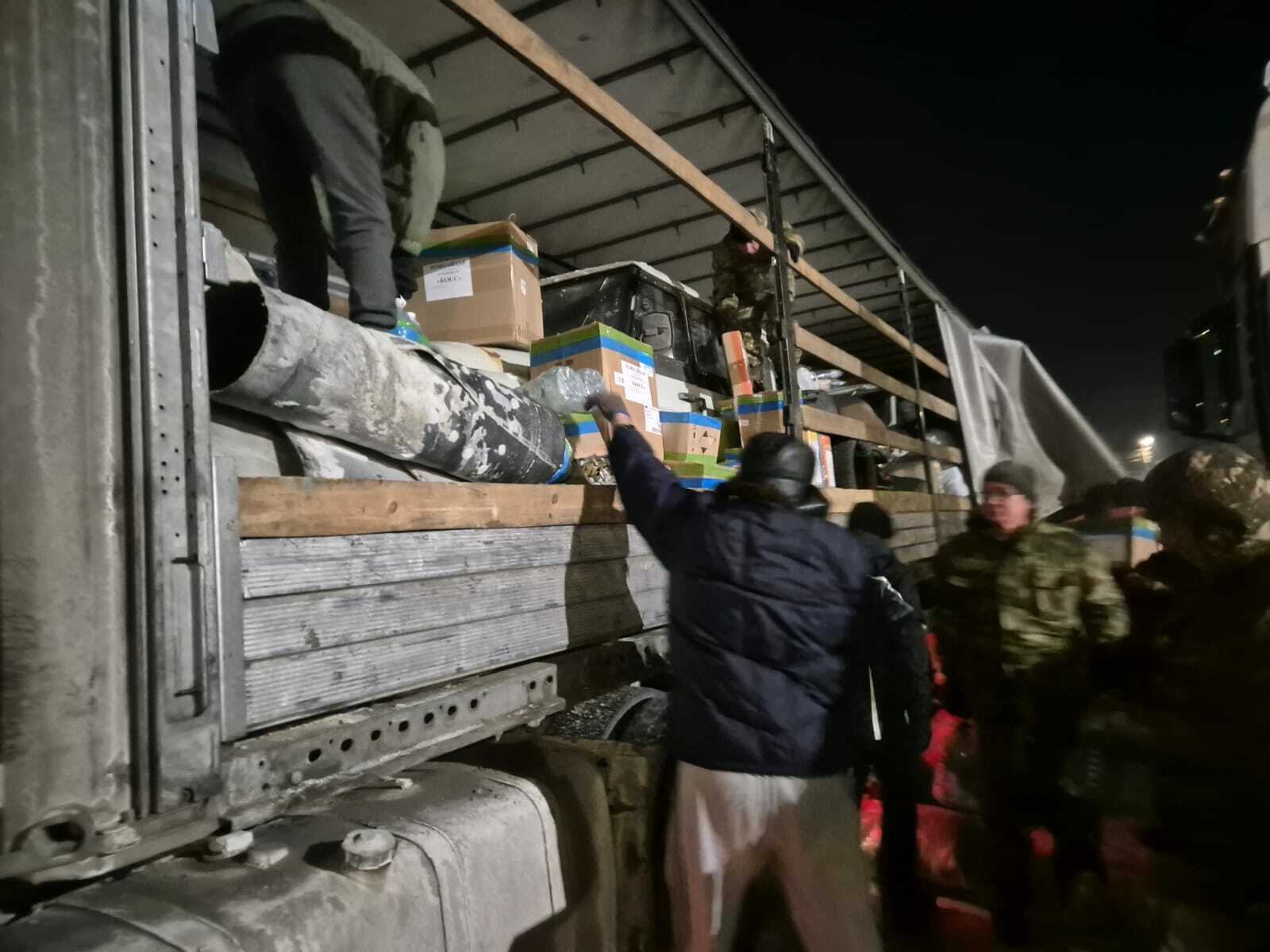 Приют ҡасабаһындағы Ярҙам үҙәге үҙебеҙҙекеләргә гуманитар ылау оҙатты