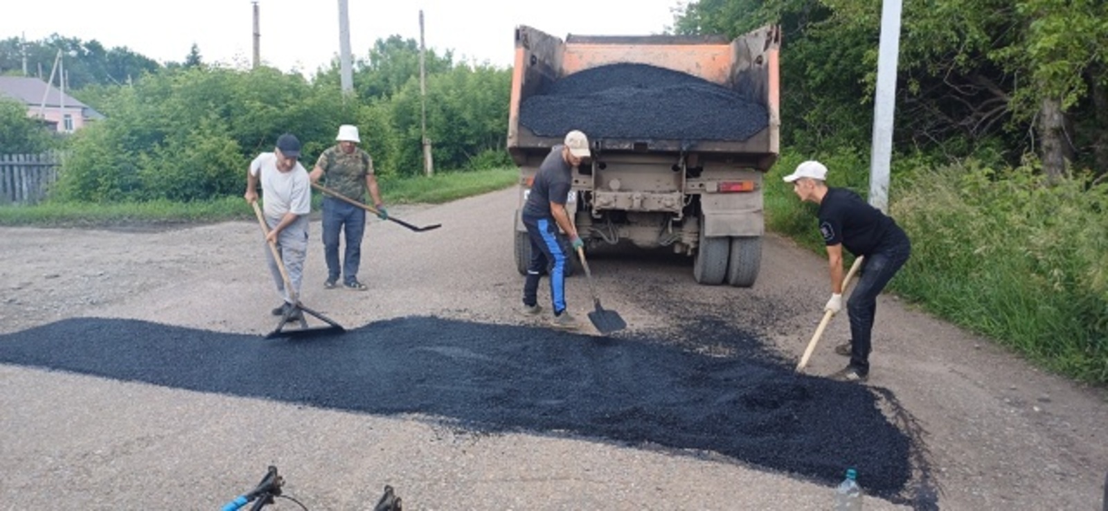 Райондың ауыл биләмәләрендә юлдар ремонтлана