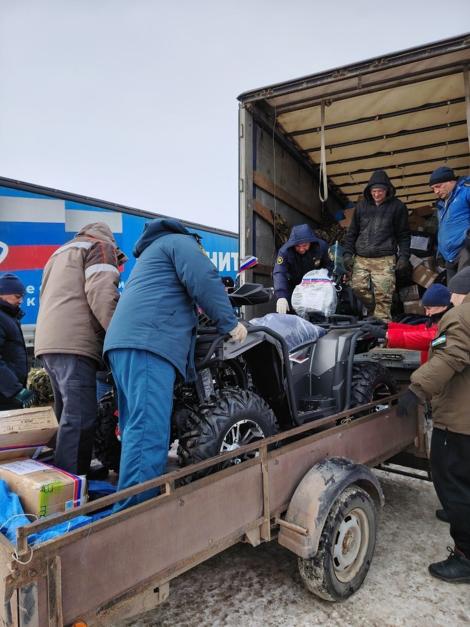 173-сө гуманитар ылау Башҡортостандан МХО зонаһына илтеп еткерелгән