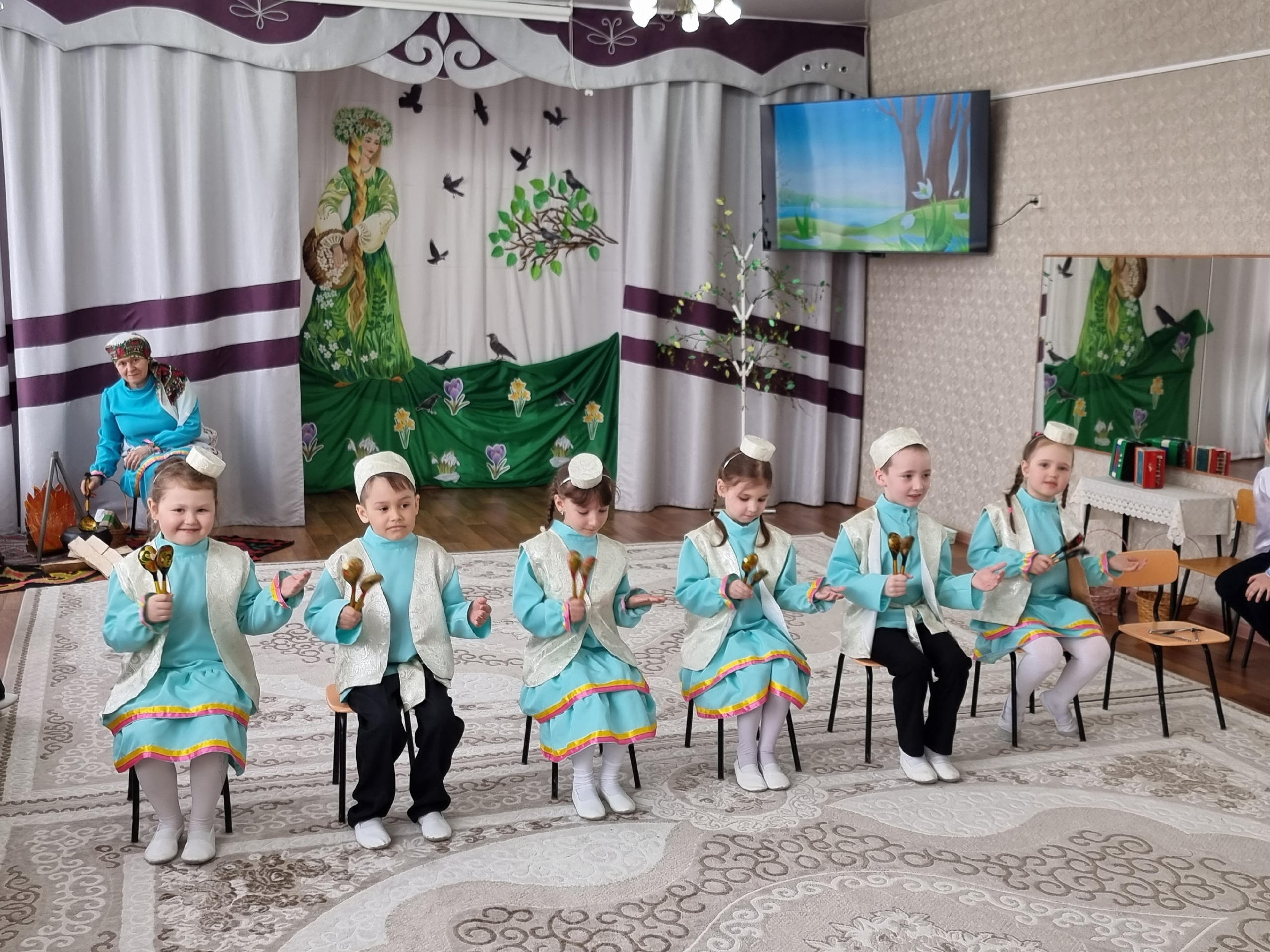 «Ҡояшҡай» балалар баҡсаһында – «Ҡарға бутҡаһы»