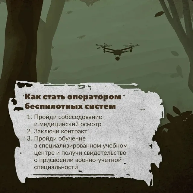 БПЛА ғәскәрҙәрендә хеҙмәт итергә теләгәндәргә  мөмкинлектәр тураһында