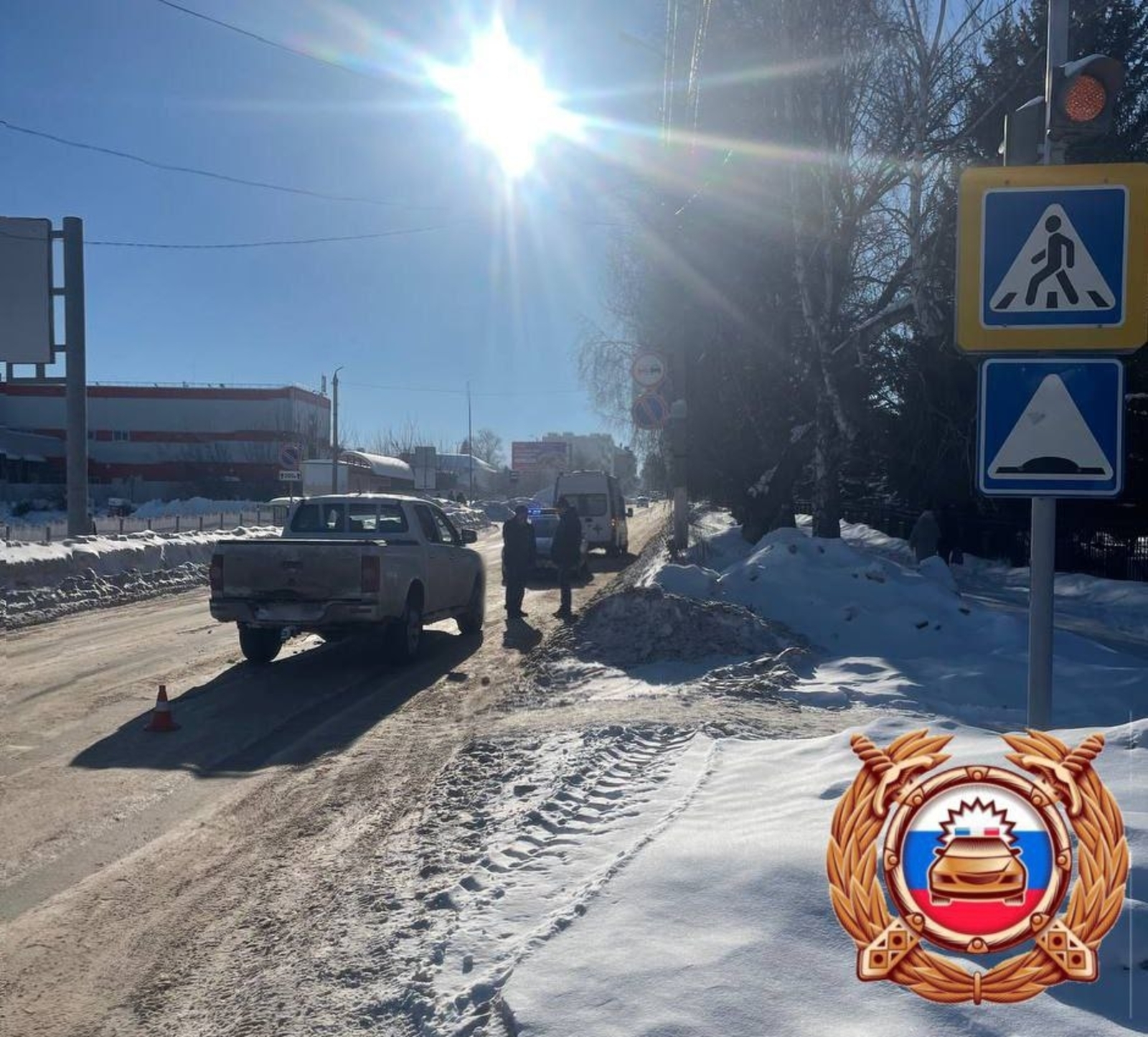 Бәләбәйҙә бәлиғ булмаған йәйәүлене машина тапаған