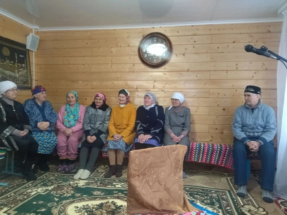 Ауыл мәсетендә ифтар мәжлесе