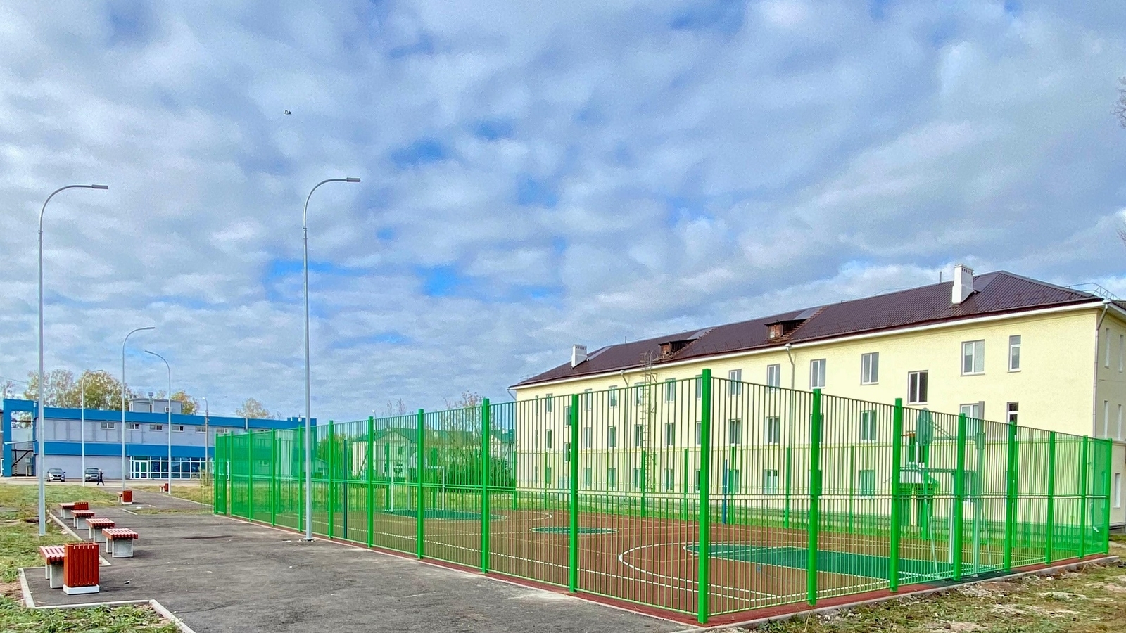 В поселке Приютово в 2026 году продолжится преображение сквера «Молодежный»