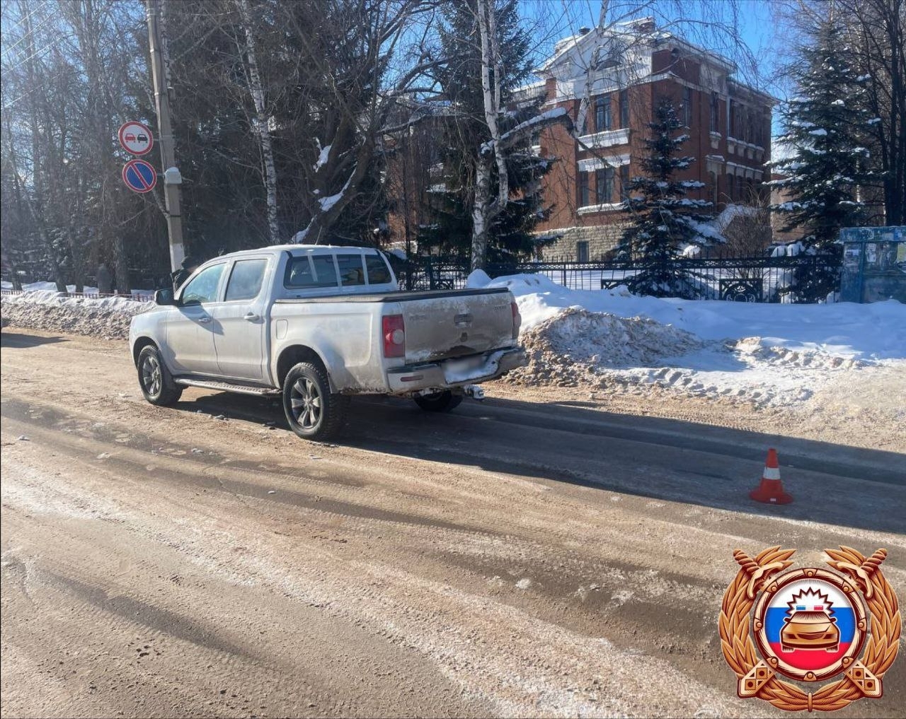 Бәләбәйҙә бәлиғ булмаған йәйәүлене машина тапаған