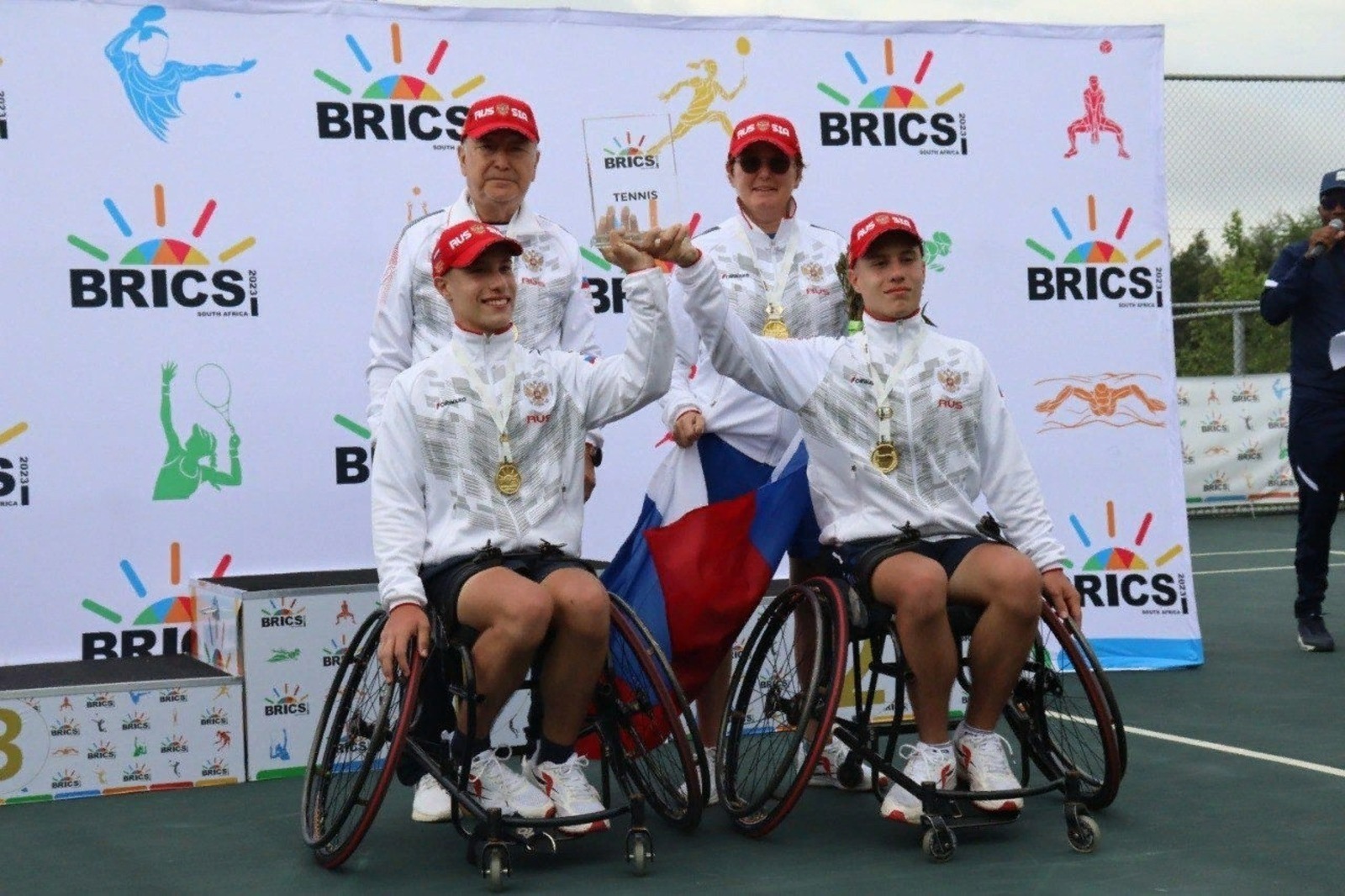 Республикабыҙҙан игеҙәк тенниссылар — халыҡ-ара БРИКС уйындары чемпиондары