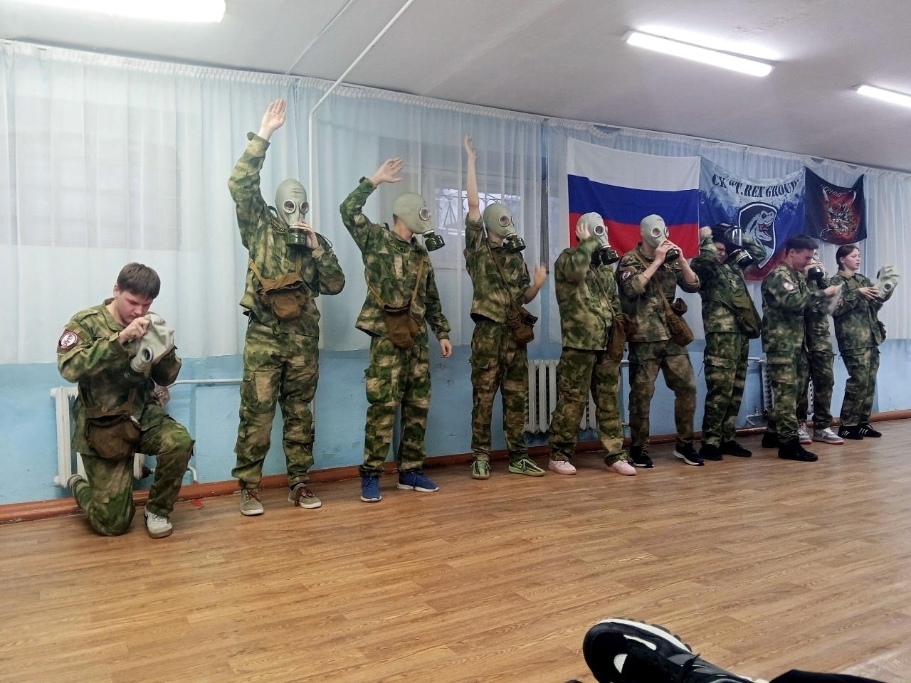 «Бөркөт»  хәрби-патриотик клубы курсанты исеменә лайыҡ булдылар