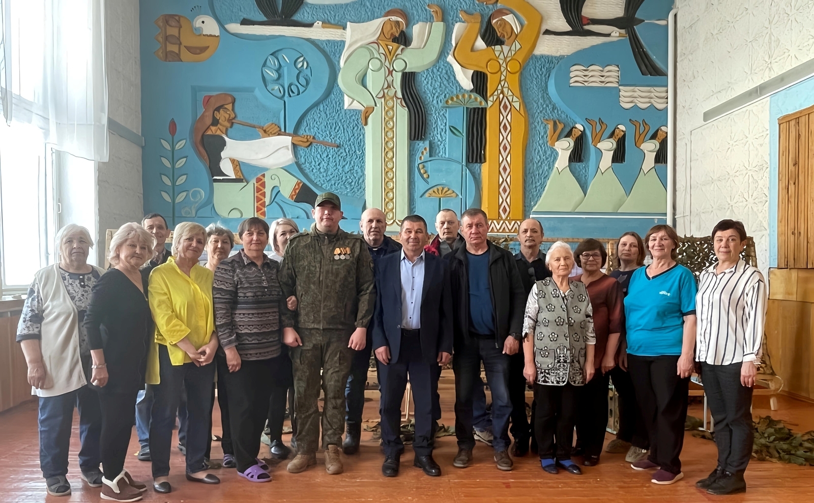 «...Тыуған илдең һөйөүе Һәм ярҙамы Еңеүҙе яҡынайта»