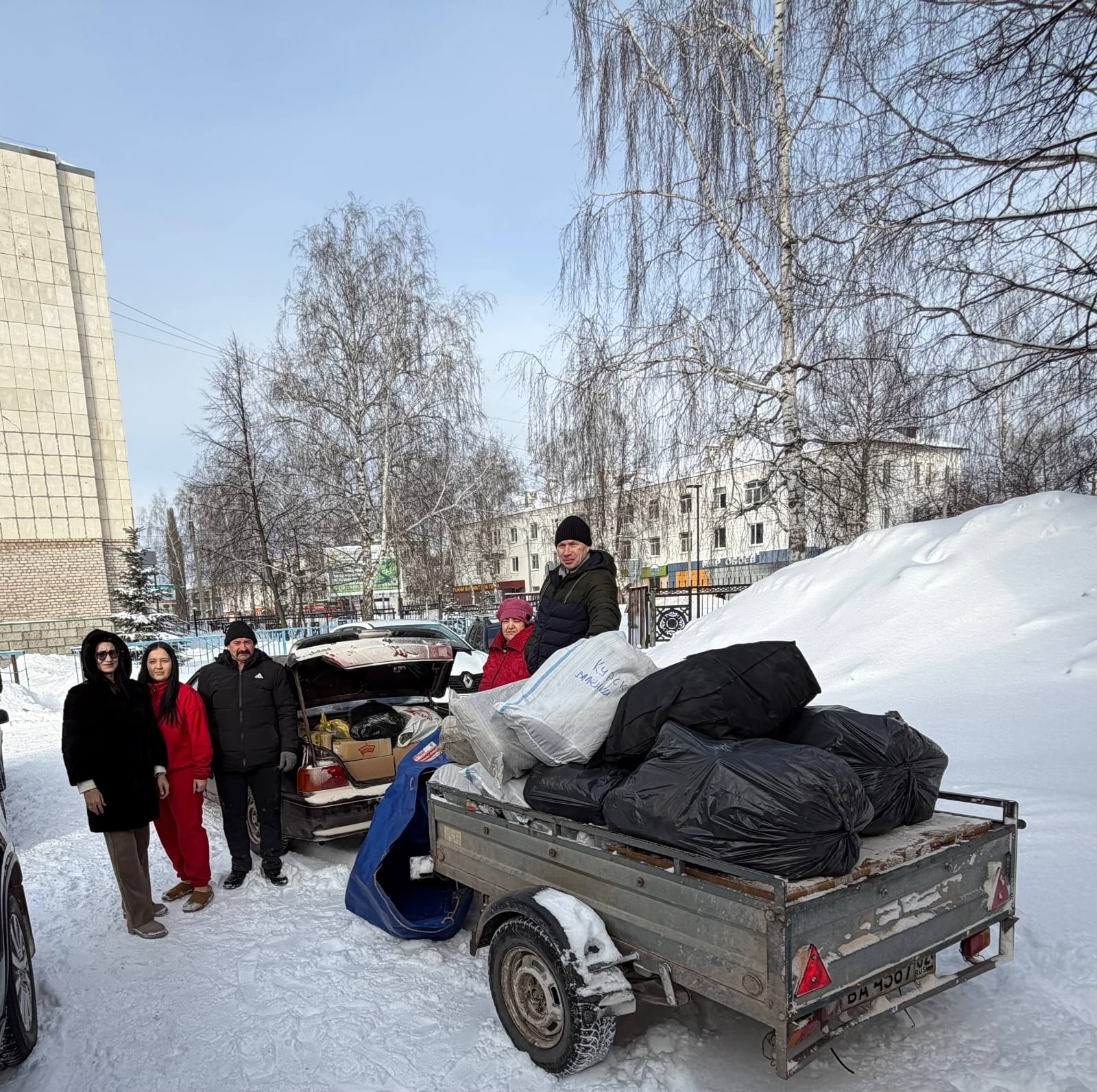 Курскиға  үҙебеҙҙекеләр өсөн ашығыс ярҙам ебәрелде