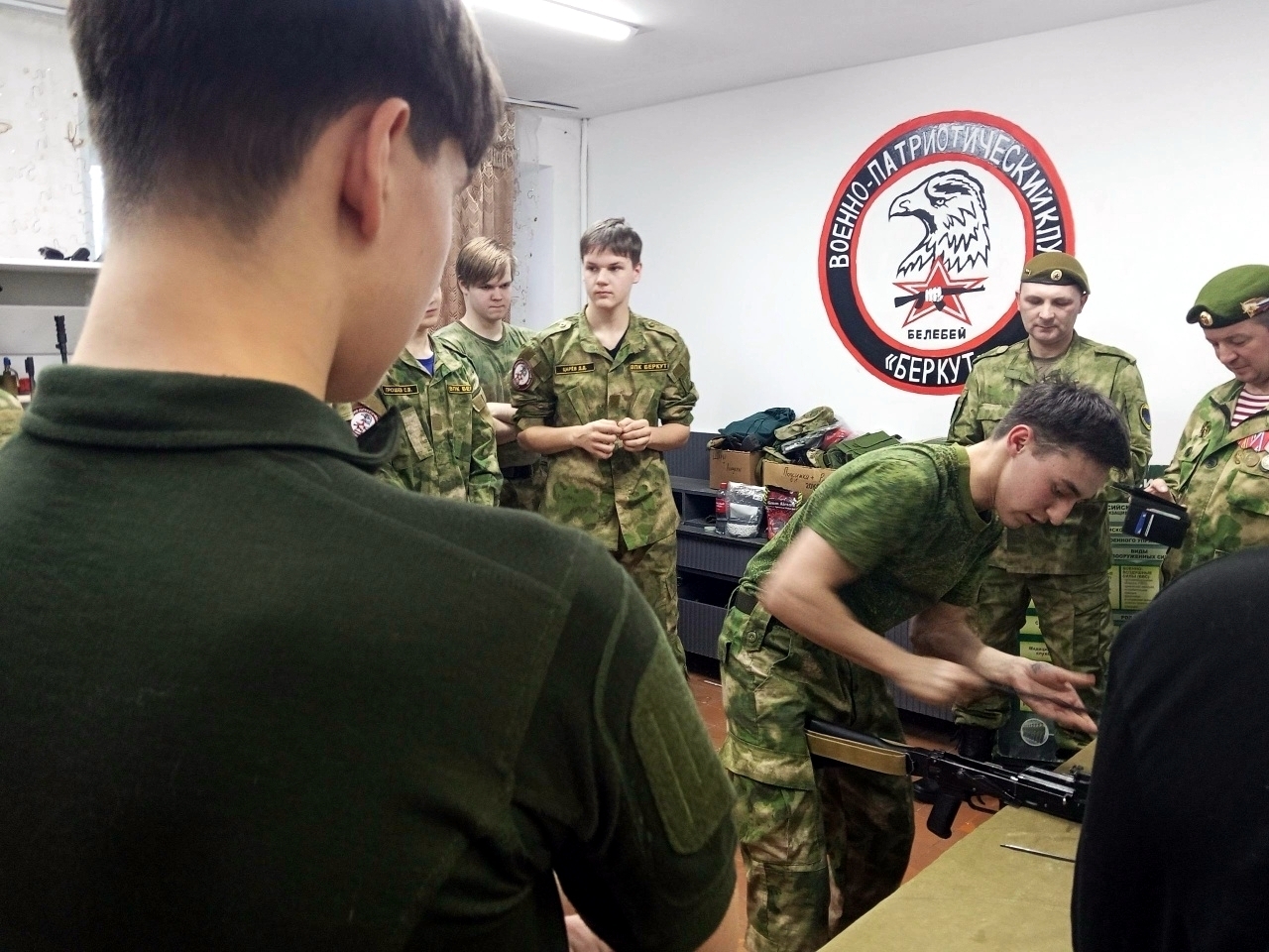 «Бөркөт»  хәрби-патриотик клубы курсанты исеменә лайыҡ булдылар